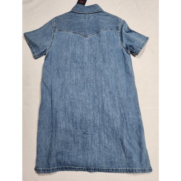 Levi's denim one piece dress size small W40''x35'' - Picture 2 of 9